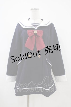 画像: Amavel / セーラーフレアコート Free ネイビー H-26-04-06-1061-CA-CO-NS-ZH