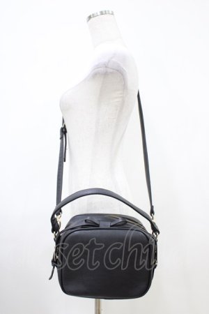 画像: an another angelus / トップリボンバッグ  BLACK H-26-04-06-1002-CA-BG-NS-ZH