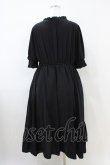 画像2: m petit by misako / AMレースアップワンピース 3L ブラック H-26-04-06-1016-LO-OP-NS-ZH (2)