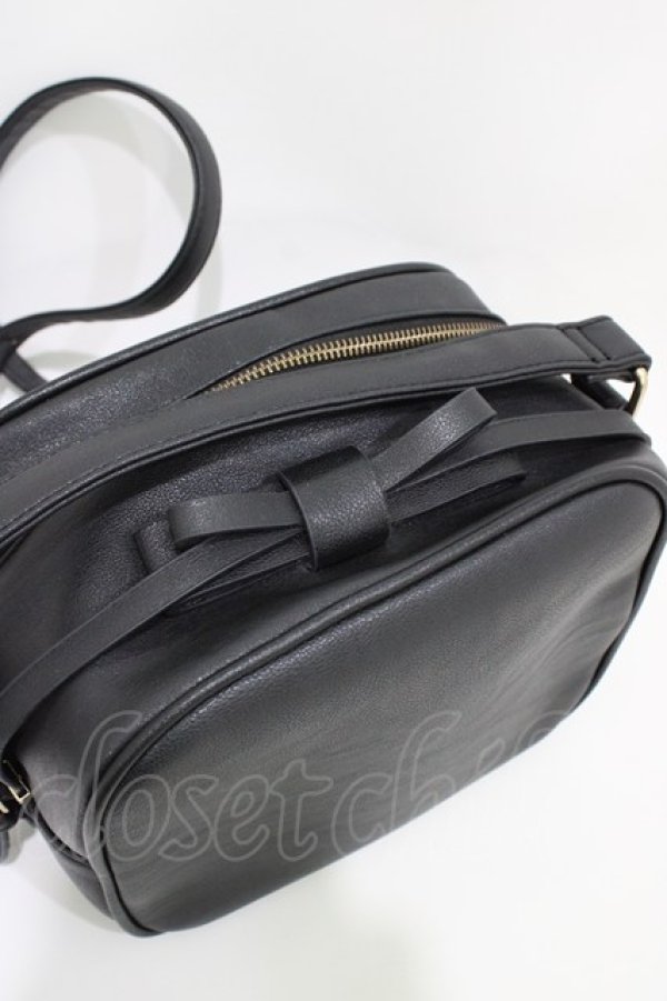 画像3: an another angelus / トップリボンバッグ  BLACK H-26-04-06-1002-CA-BG-NS-ZH (3)