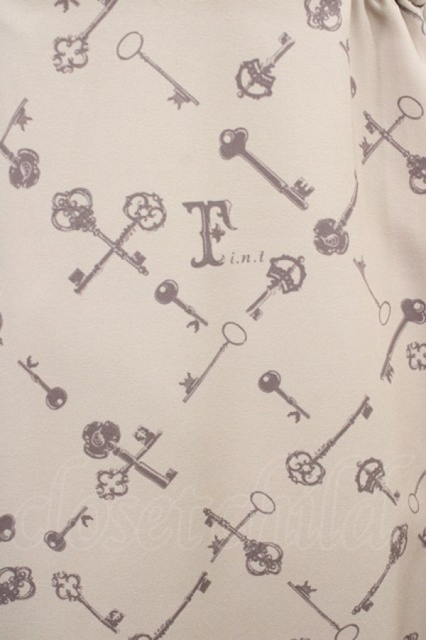 画像3: Fi.n.t / キーモチーフモノグラム柄ワンピース Free BEIGE×BR H-26-04-06-1023-CA-OP-NS-ZH (3)