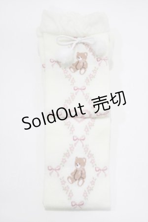 画像: m petit by misako / AMOVKクマポンポン  オフ H-26-04-06-055-LO-ZA-NS-ZH