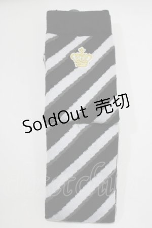 画像: m petit by misako / AMOVKナナメSTクラウン  ブラック H-26-04-06-056-LO-ZA-NS-ZH