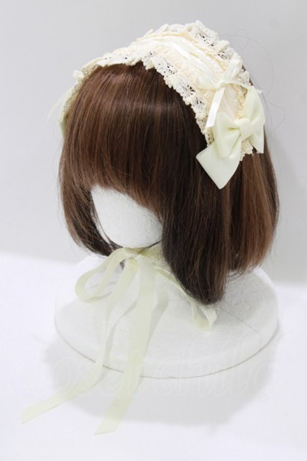 画像1: BABY,THE STARS SHINE BRIGHT / スピンドールヘッドドレス  生成り H-26-04-06-064-BA-AC-NS-ZH (1)