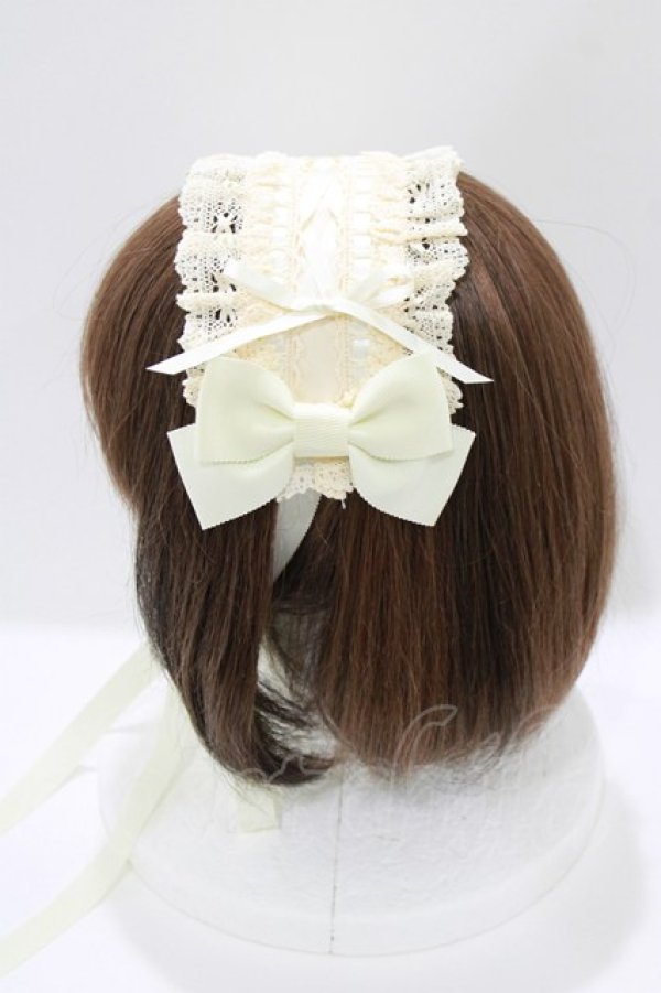 画像2: BABY,THE STARS SHINE BRIGHT / スピンドールヘッドドレス  生成り H-26-04-06-064-BA-AC-NS-ZH (2)