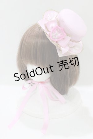 画像: Angelic Pretty / Cutie MarineミニHat  ピンク H-26-04-06-065-AP-AC-NS-ZH