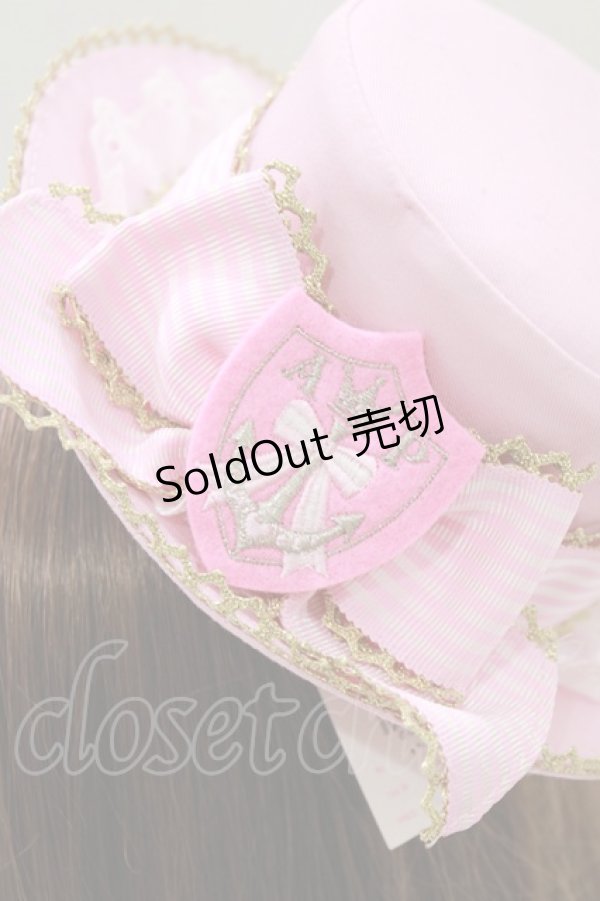 画像2: Angelic Pretty / Cutie MarineミニHat  ピンク H-26-04-06-065-AP-AC-NS-ZH (2)