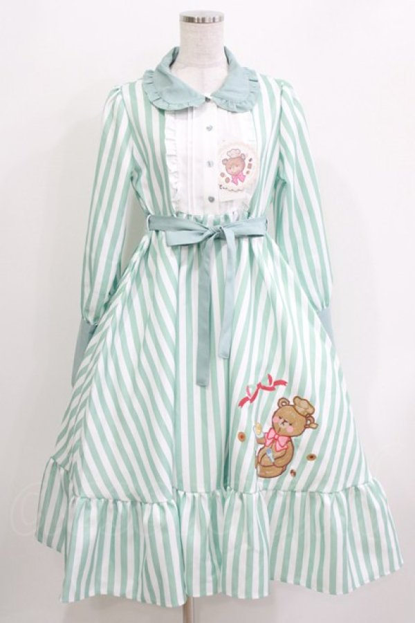 画像1: CHIP CLIP / 五月アイ/ワンピース M ミント H-26-04-06-006-PU-OP-NS-ZH (1)