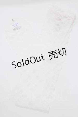 画像: BABY,THE STARS SHINE BRIGHT / レーシィレースアップソックス  オフ白 H-26-04-06-073-BA-ZA-NS-ZH