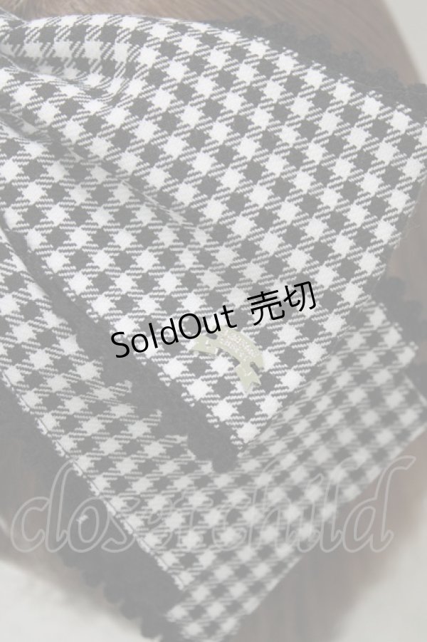 画像2: Angelic Pretty / Dollyヒロインリボンコーム  ブラックチェック H-26-04-06-076-AP-AC-NS-ZH (2)