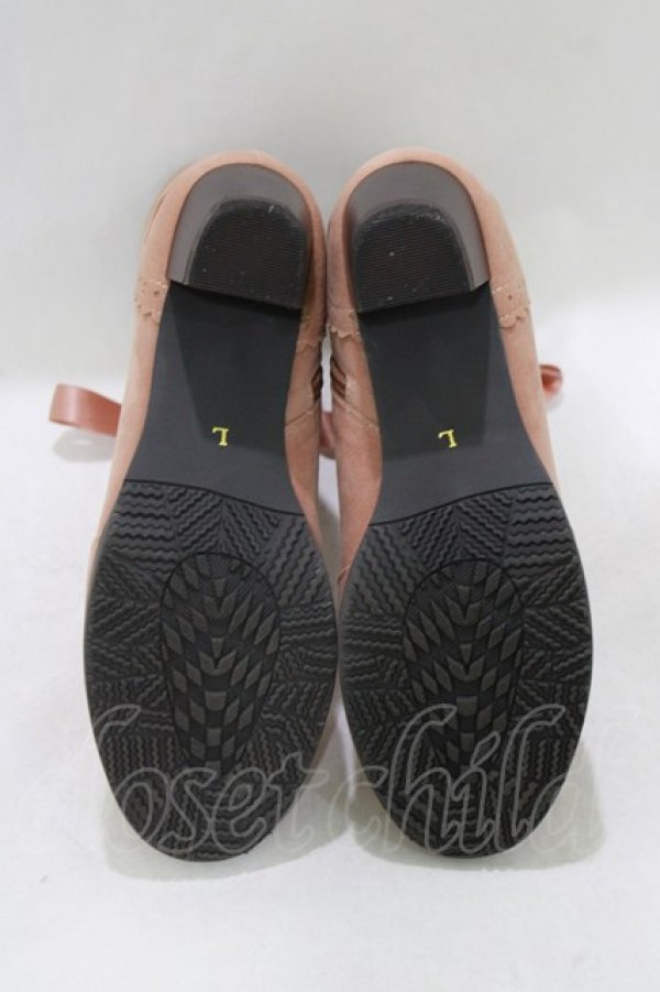 画像4: axes femme / レースアップブーツ L ピンク H-26-04-06-077-AX-SH-NS-ZH (4)