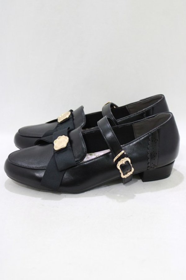 画像2: m petit by misako / AMPUリボンPPS LL ブラック H-26-04-06-080-LO-SH-NS-ZH (2)