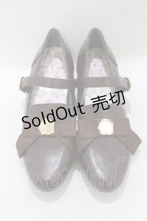 画像: m petit by misako / AMPUリボンPPS LL ブラウン H-26-04-06-081-LO-SH-NS-ZH