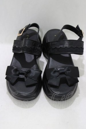 画像: m petit by misako / AMリボンスニーカーサンダル LL ピンク H-26-04-06-083-LO-SH-NS-ZH