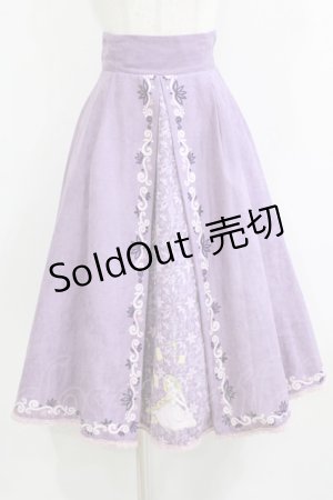 画像: Secret Honey / ミモレスカート(ラプンツェルver) Free ラベンダー H-26-04-06-020-CA-SK-NS-ZH