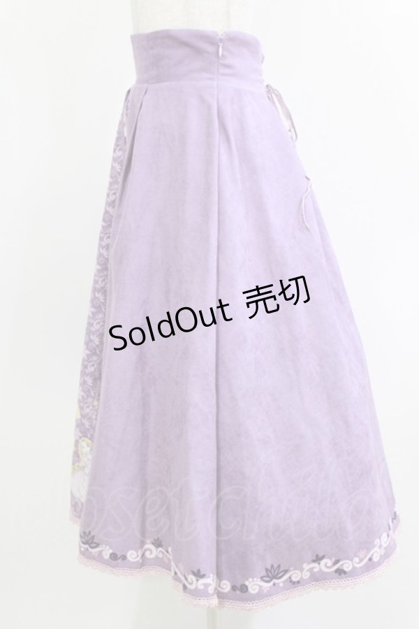 画像2: Secret Honey / ミモレスカート(ラプンツェルver) Free ラベンダー H-26-04-06-020-CA-SK-NS-ZH (2)