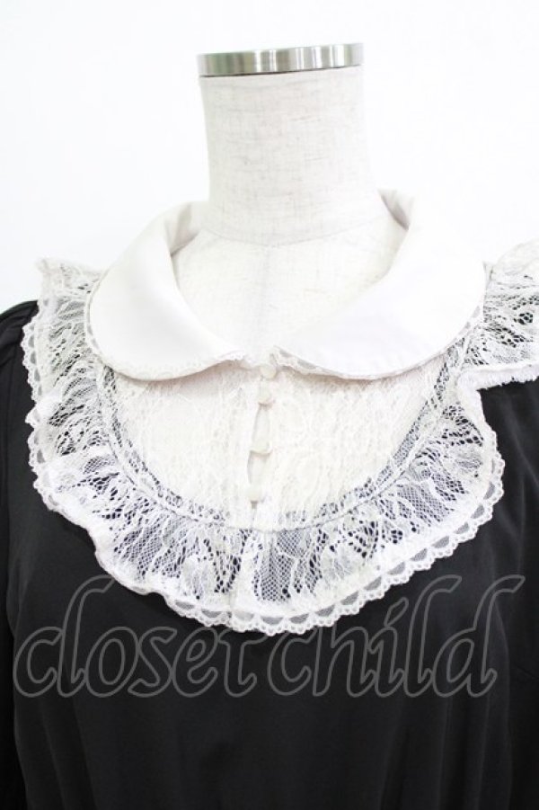 画像4: Honey Cinnamon / ヨーク切替ワンピース Free ブラック H-26-04-06-022-LO-OP-NS-ZH (4)