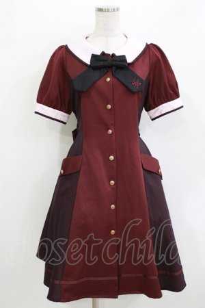 画像: Amavel / Wonder Magicケープワンピース Free ボルドー H-26-04-07-025-CA-OP-NS-ZH