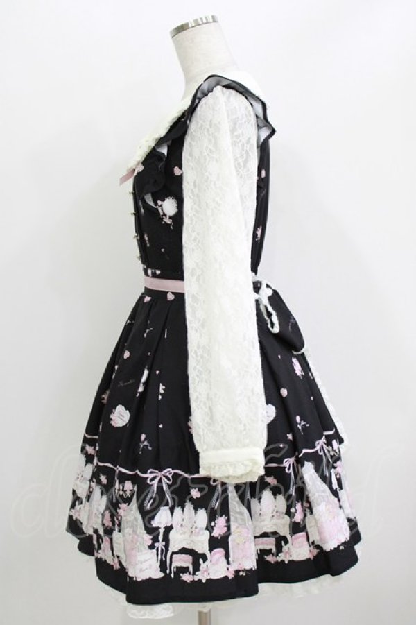 画像2: LIZ LISA / My Secret Room柄ワンピース Free ブラック H-26-04-07-030-LO-OP-NS-ZH (2)