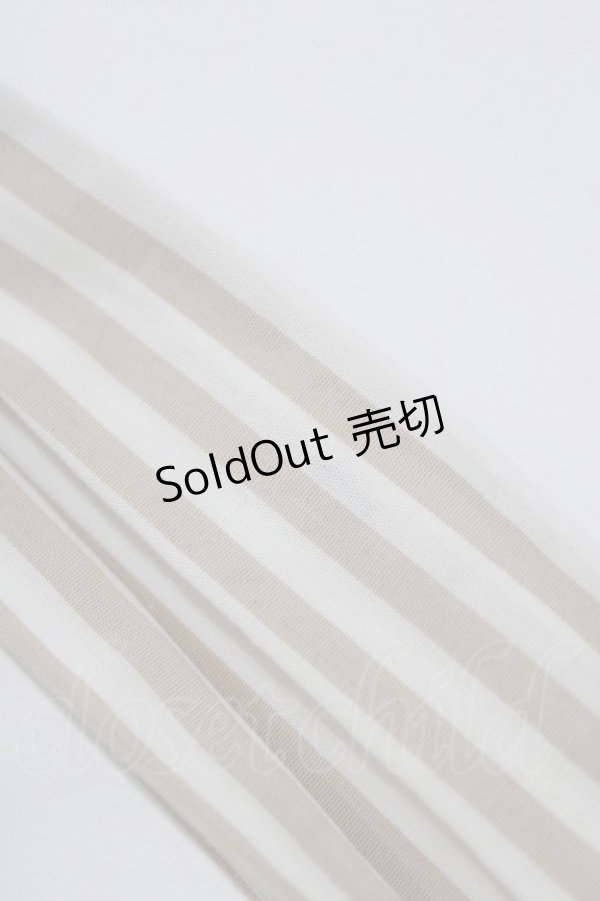 画像5: Fi.n.t / カルーセルストライプジャンパースカート Free ベージュ/ブラウン H-26-04-07-031-CA-OP-NS-ZH (5)