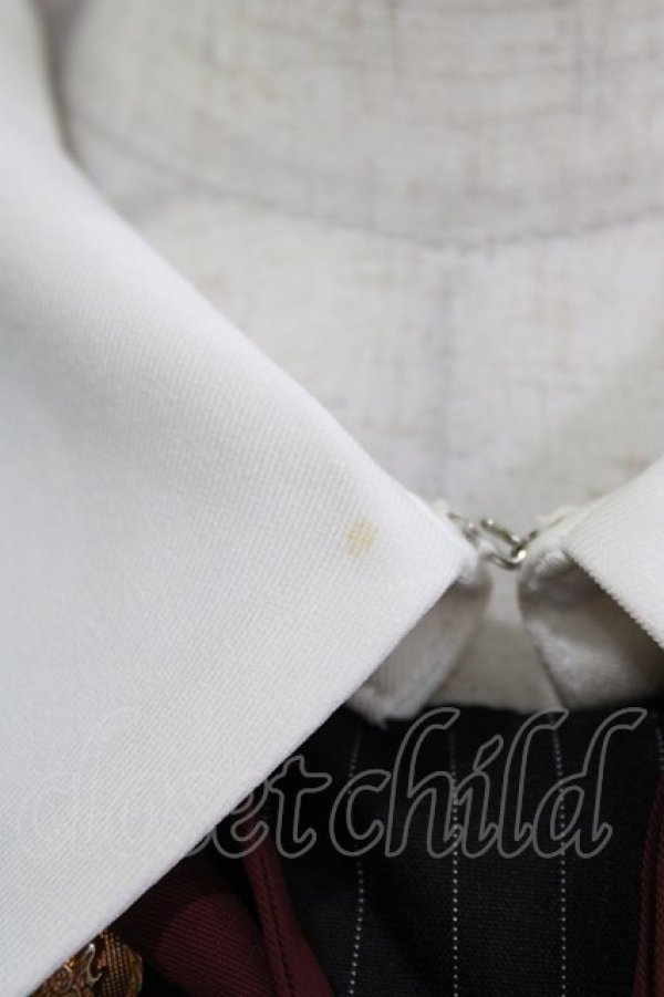 画像5: Amavel / ピンストライプシャツカラーワンピース Free ブラック H-26-04-07-034-CA-OP-NS-ZH (5)