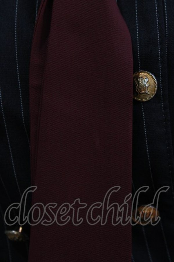 画像6: Amavel / ピンストライプシャツカラーワンピース Free ブラック H-26-04-07-034-CA-OP-NS-ZH (6)