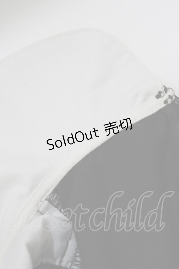 画像4: Honey Cinnamon / ヨーク切替ワンピース Free ブラック H-26-04-07-036-LO-OP-NS-ZH (4)