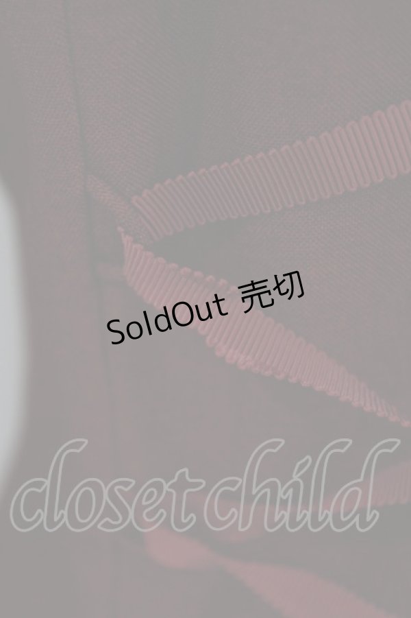 画像4: Innocent World / イカリビットパーツワンピース M ボルドー H-26-04-07-037-IW-OP-NS-ZH (4)