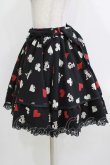 画像2: Angelic Pretty / Royal Cardsスカート Free ブラック H-26-04-07-042-AP-SK-NS-ZH (2)