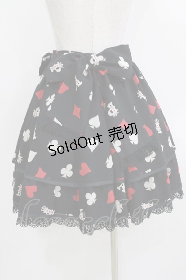 画像3: Angelic Pretty / Royal Cardsスカート Free ブラック H-26-04-07-042-AP-SK-NS-ZH (3)