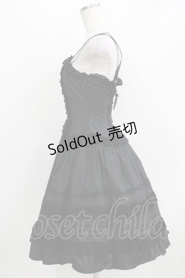 画像2: ALICE and the PIRATES / ミランダジャンパースカート Free ブラック H-26-04-07-001-PA-OP-NS-ZH (2)