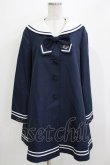 画像1: Secret Honey / Aラインセーラーコート Free ネイビー H-26-04-07-046-CA-JA-NS-ZH (1)