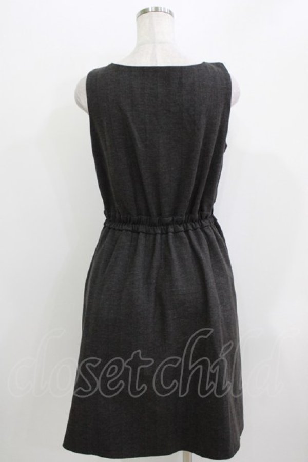 画像3: axes femme POETIQUE / アシメデザインカットワンピ M グレー H-26-04-07-047-AX-OP-NS-ZH (3)