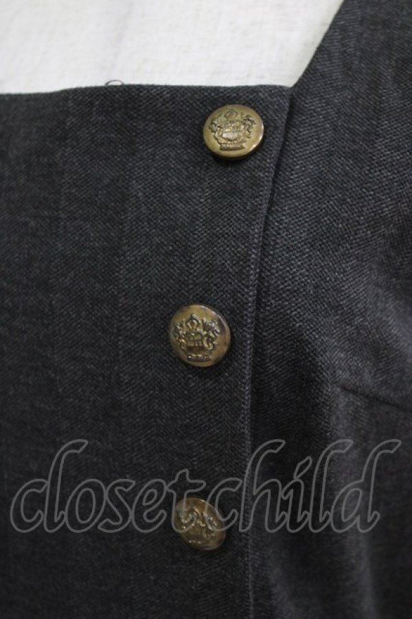 画像4: axes femme POETIQUE / アシメデザインカットワンピ M グレー H-26-04-07-047-AX-OP-NS-ZH (4)