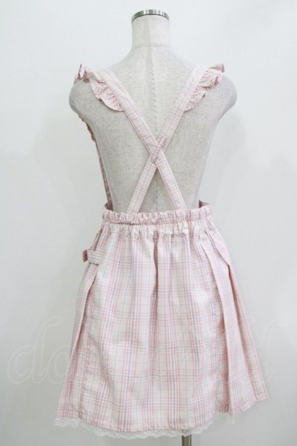 画像3: サンリオ / マイメロディ/サスペンダースカート L ピンク H-26-04-07-048-EL-SK-NS-ZH (3)