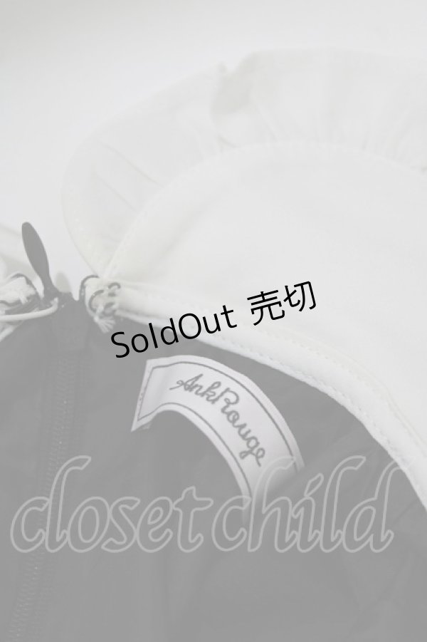 画像4: Ank Rouge / チェックフリルコンビネゾン Free ブラック H-26-04-07-053-CA-OP-NS-ZH (4)