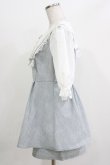 画像2: NOEMIE / レースフリルセーラーセットアップ M ブルー H-26-04-07-054-LO-OP-NS-ZH (2)