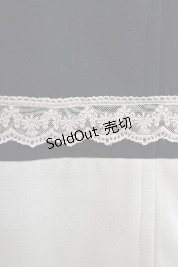 画像4: axes femme / バイカラーAコート L ブラック/アイボリー H-26-04-07-057-AX-CO-NS-ZH (4)