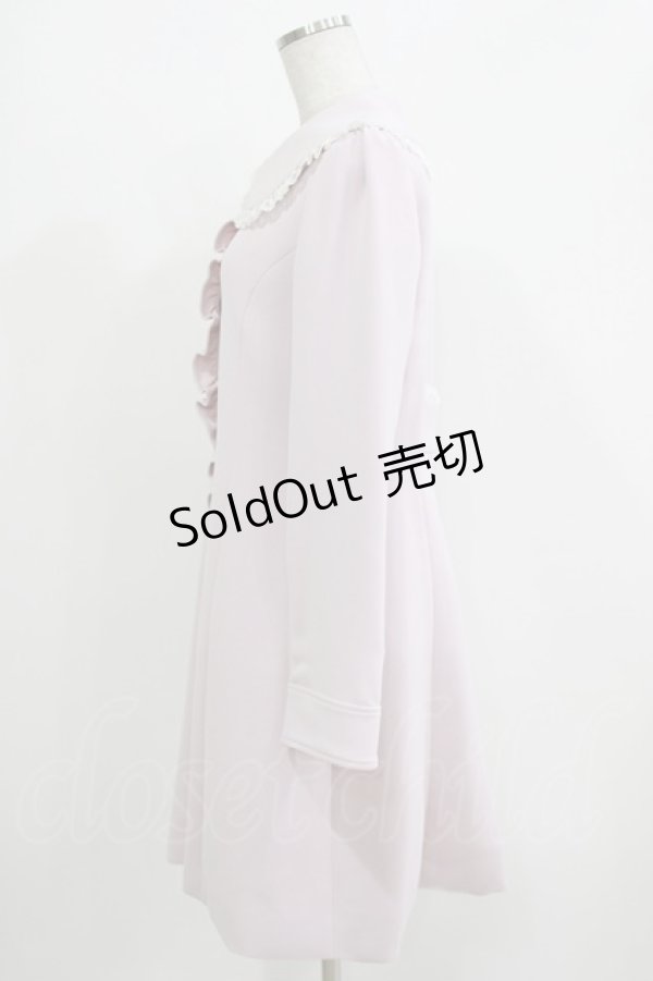 画像2: LODISPOTTO / パールボタンスプリングコート M ピンク H-26-04-07-058-LO-CO-NS-ZH (2)