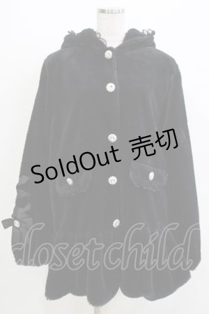 画像: NOEMIE / クロミ レースアップファーブルゾン M ブラック H-26-04-07-061-LO-CO-NS-ZH