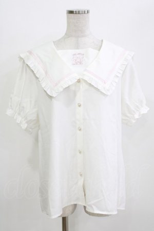 画像: サンリオ / マイメロディ/セーラーブラウス 3L オフ/ピンク H-26-04-07-067-EL-BL-NS-ZH