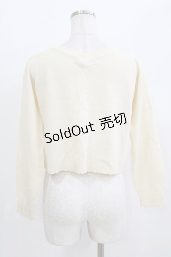 画像3: Secret Honey / スワンアップリケボレロ Free オフ H-26-04-07-074-CA-TO-NS-ZH (3)