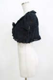 画像2: Victorian maiden / エレガントレースリボンボレロ Free ブラック H-26-04-07-075-CL-TO-NS-ZH (2)