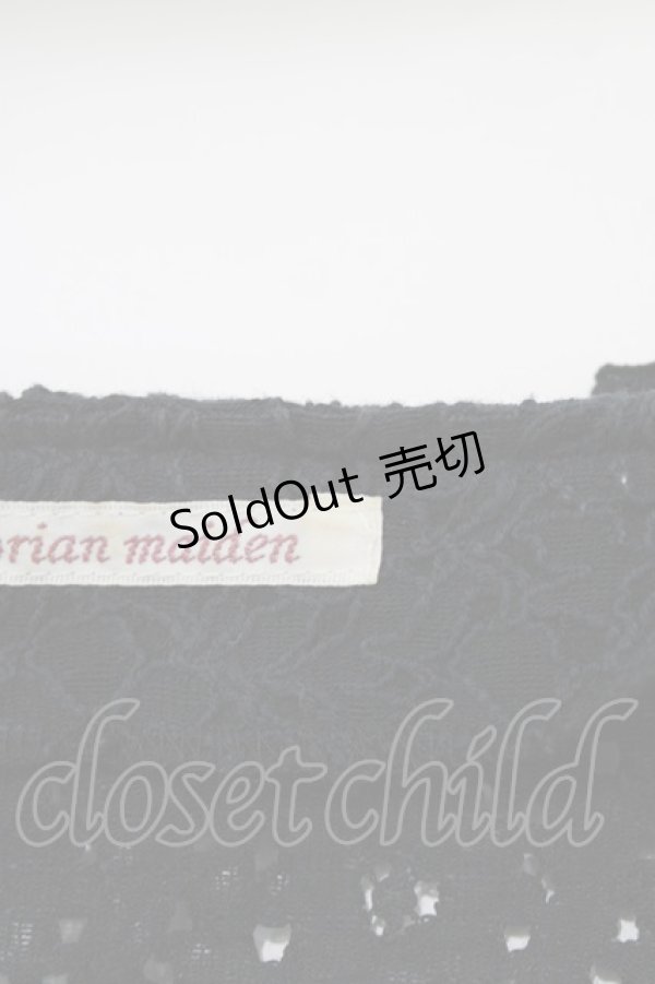 画像4: Victorian maiden / エレガントレースリボンボレロ Free ブラック H-26-04-07-075-CL-TO-NS-ZH (4)