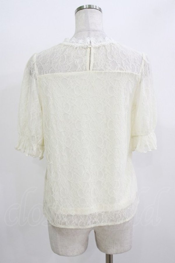 画像3: axes femme / 総レースプルオーバー M 生成り H-26-04-07-077-AX-TO-NS-ZH (3)