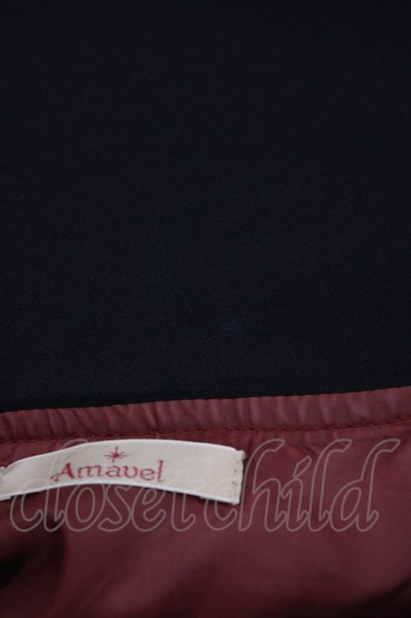 画像8: Amavel / Cartes a Jouerオープンショルダーワンピース Free ボルドー H-26-04-07-006-CA-OP-NS-ZH (8)