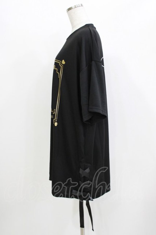 画像2: サンリオ / おめかし天使Tシャツ M ブラック H-26-04-07-080-EL-TS-NS-ZH (2)