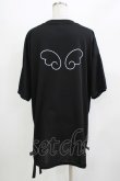 画像3: サンリオ / おめかし天使Tシャツ M ブラック H-26-04-07-080-EL-TS-NS-ZH (3)