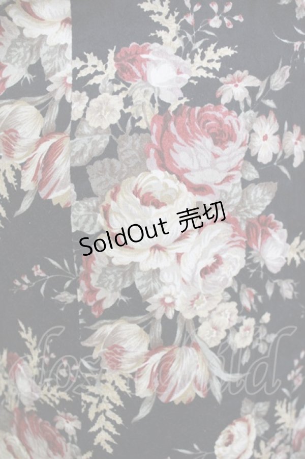 画像4: SERAPHIM / 花柄ワンピース Free ブラック H-26-04-07-017-LO-OP-NS-ZH (4)