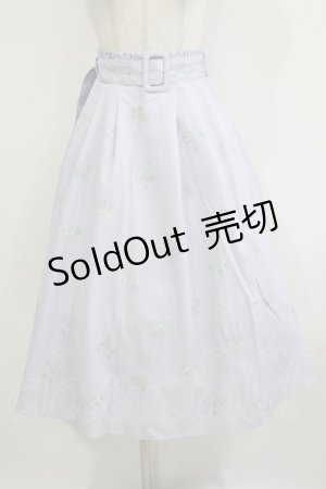 画像: LIZ LISA / マーガレットブーケ柄スカート Free ラベンダー H-26-04-07-020-LO-SK-NS-ZH